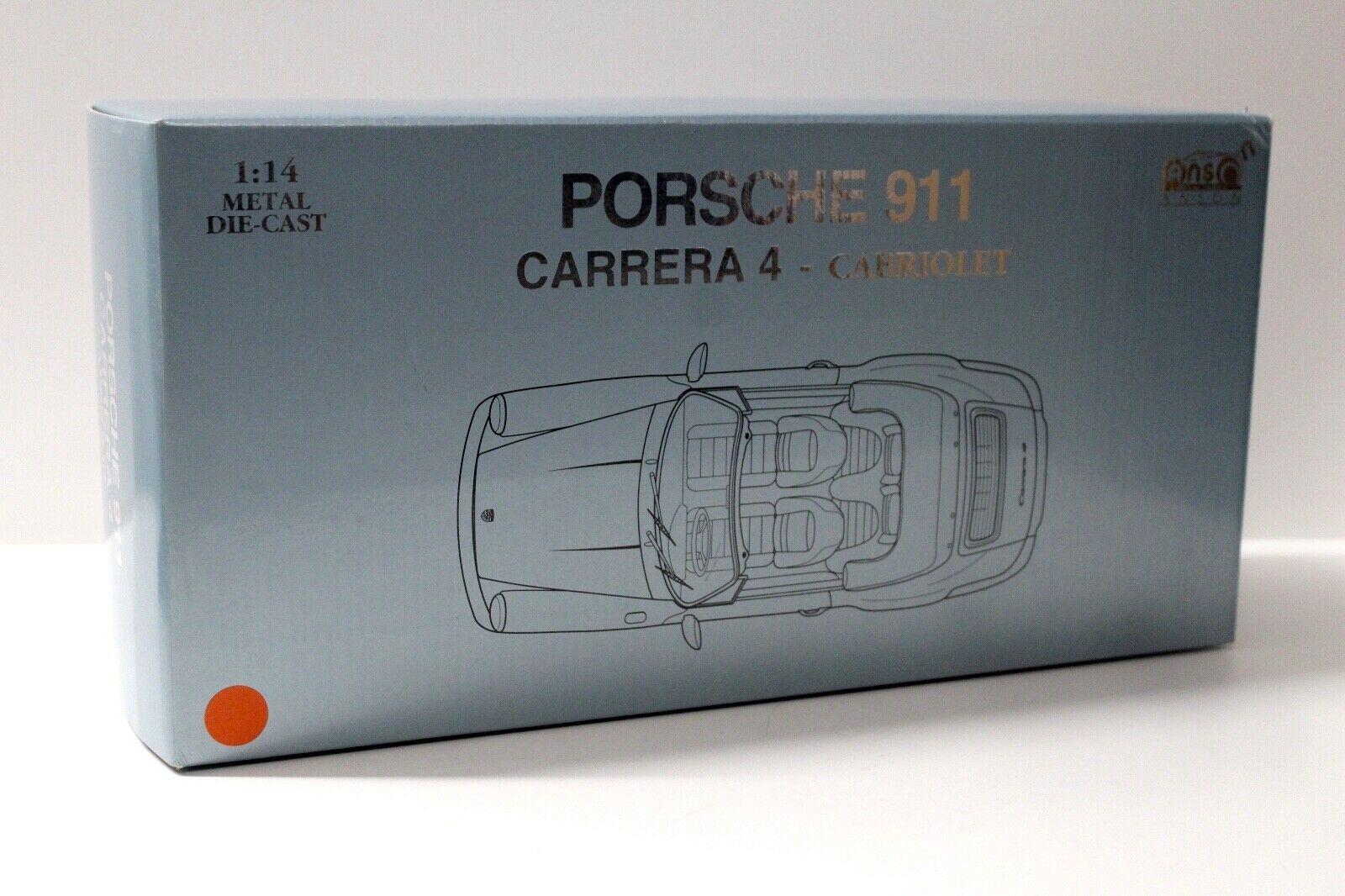 1:14 Anson Porsche 911 964 Carrera 4 Cabriolet red