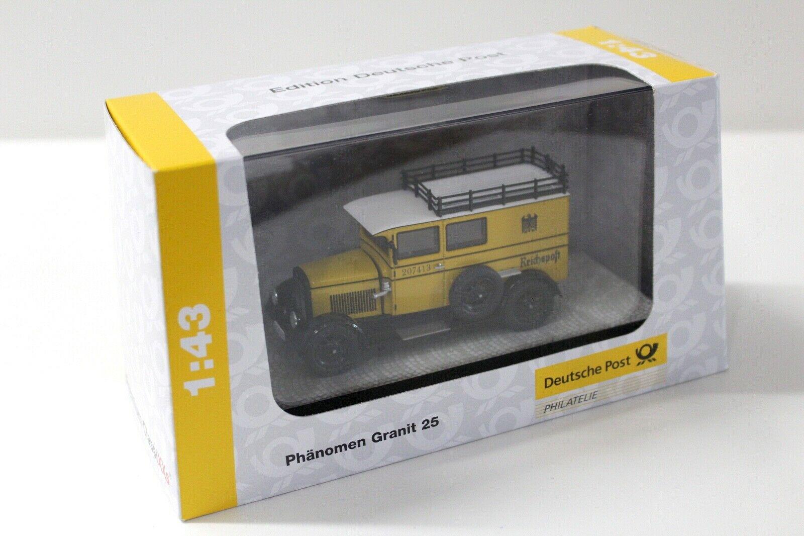 1:43 Premium ClassiXXs Phänomen Granit DE Reichspost yellow
