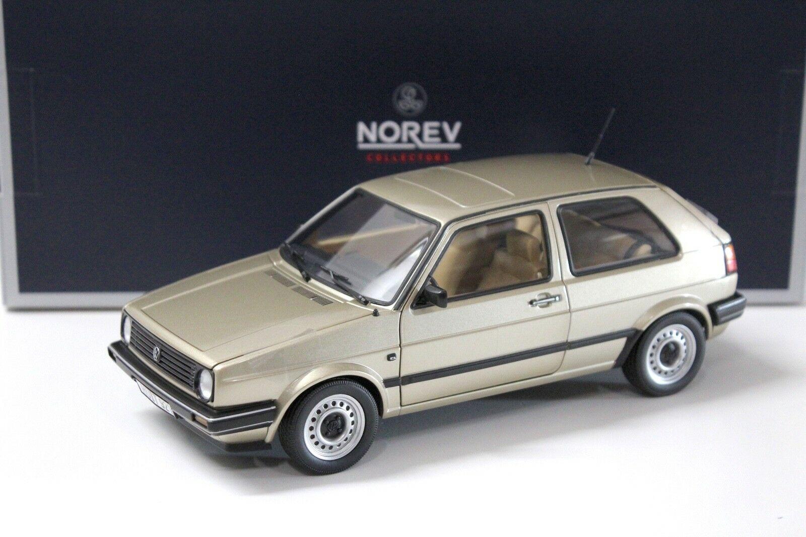 1:18 Norev VW Golf 2 II CL 1985 beige