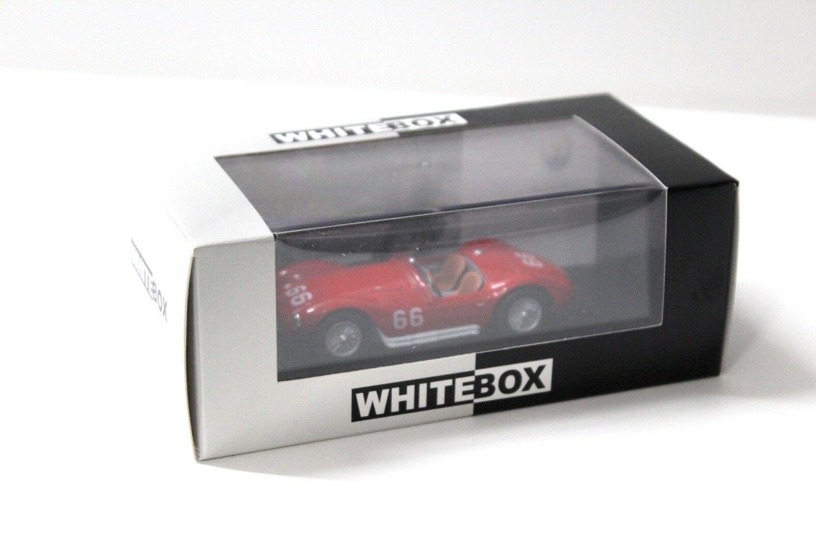 1:43 WhiteBox Maserati A6GCS Targa Florio #66 Fangio red