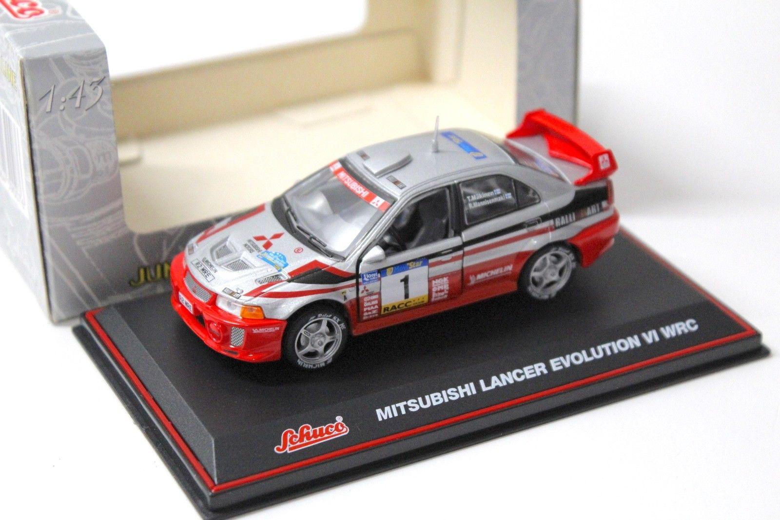 1:43 Schuco Junior Mitsubishi Lancer Evolution VI WRC