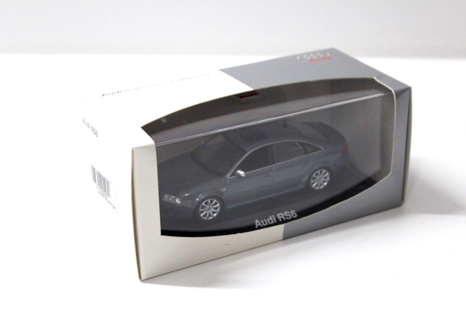 1:43 Minichamps Audi RS6 Limousine dark grey DEALER VERSION