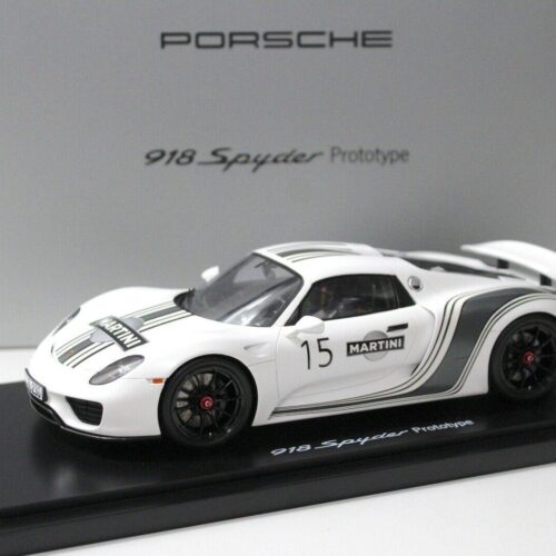 1:18 Spark Porsche 918 Spyder Prototype Martini #15 DEALER VERSION
