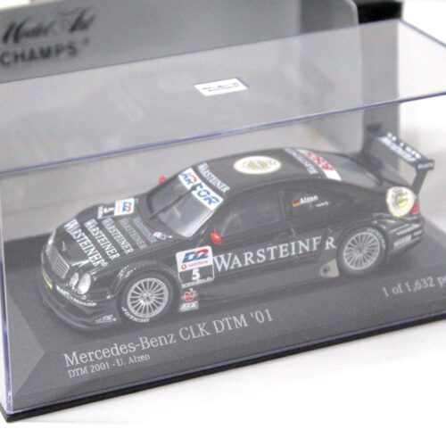 1:43 Minichamps Mercedes CLK DTM 2001 U.Alzen #5 WARSTEINER