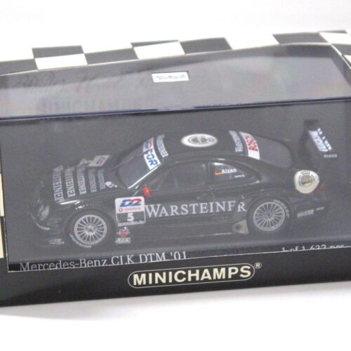 1:43 Minichamps Mercedes CLK DTM 2001 U.Alzen #5 WARSTEINER