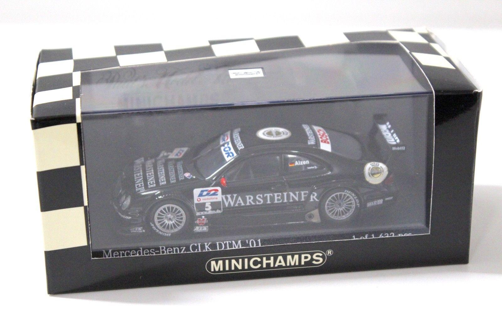 1:43 Minichamps Mercedes CLK DTM 2001 U.Alzen #5 WARSTEINER