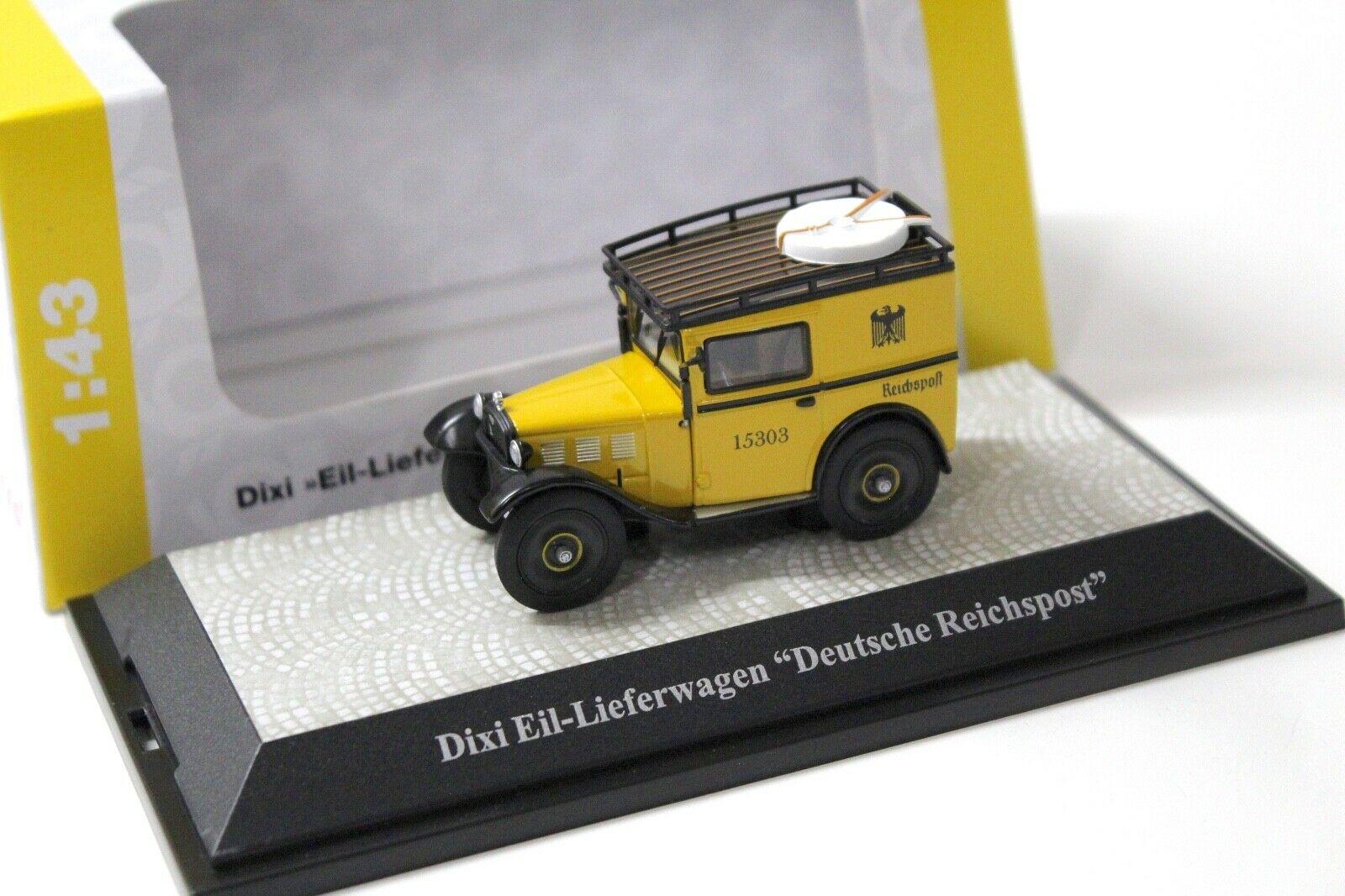 ID 51002 orig.jpg 1:43 Premium ClassiXXs BMW Dixi Eil Deutsche Post yellow