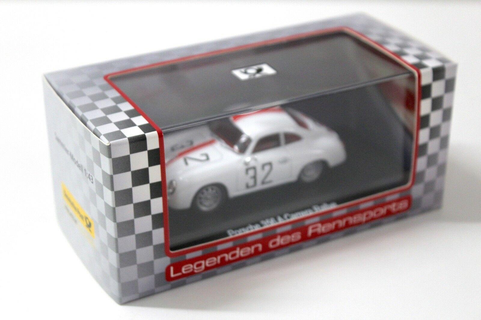 1:43 High Speed Porsche 356 A Carrera Rallye #32 white