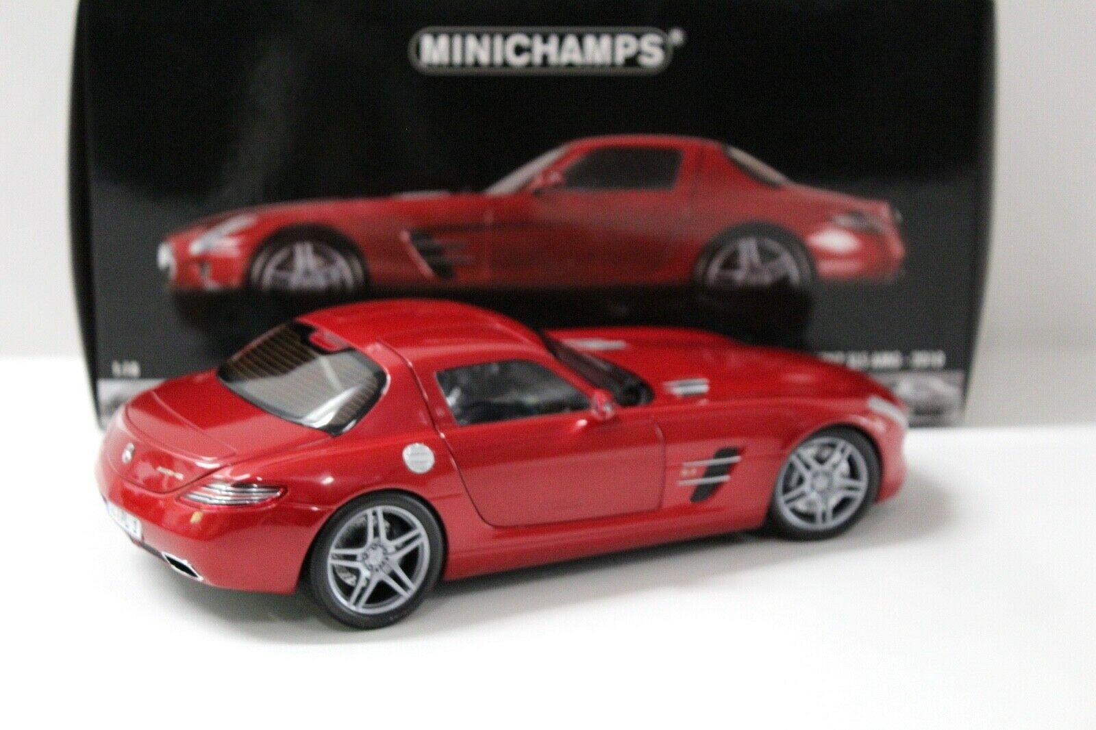 1:18 Minichamps Mercedes SLS AMG Coupe red 2010