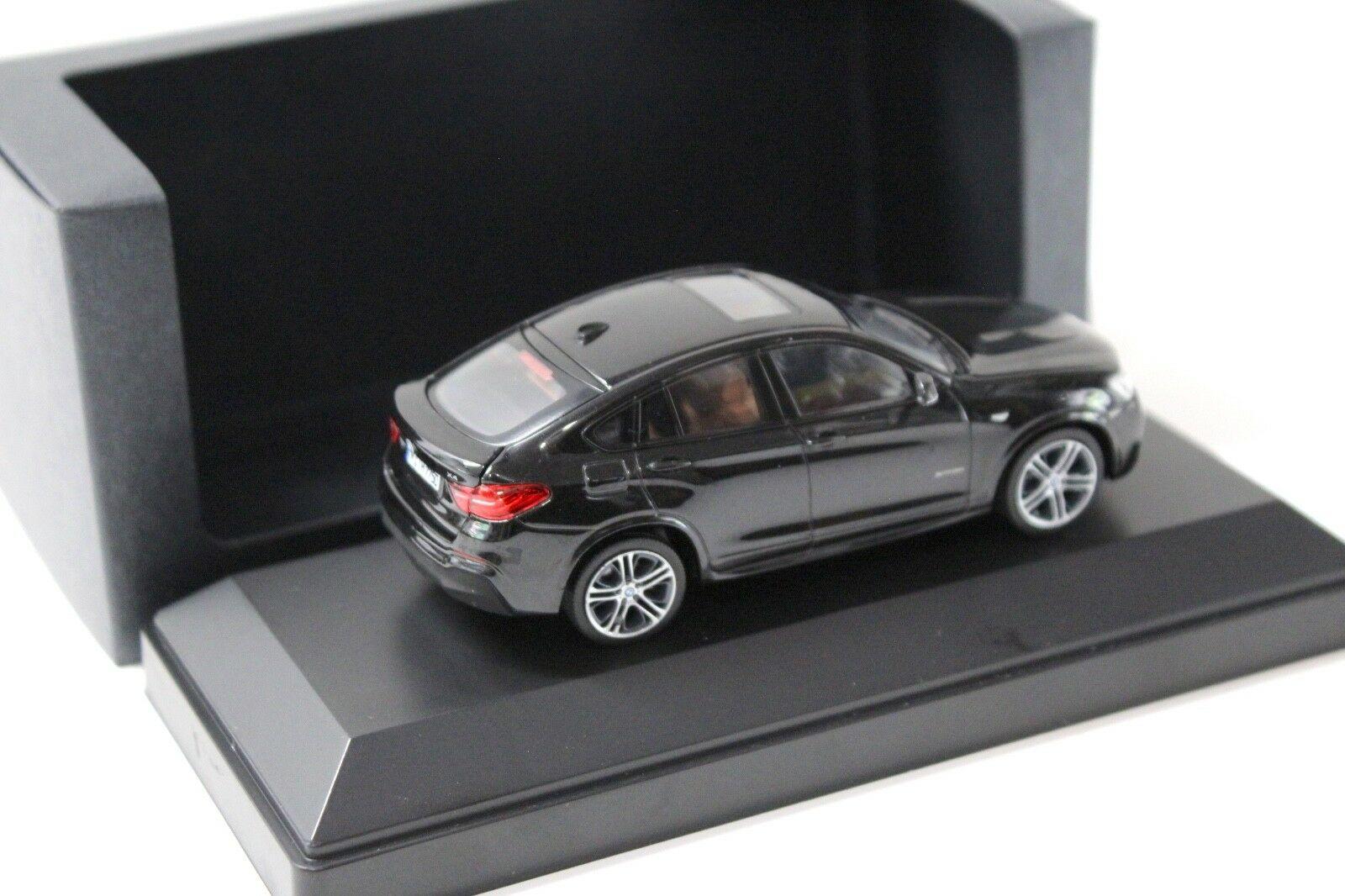 1:43 Herpa BMW X4 (F26) saphir black DEALER VERSION