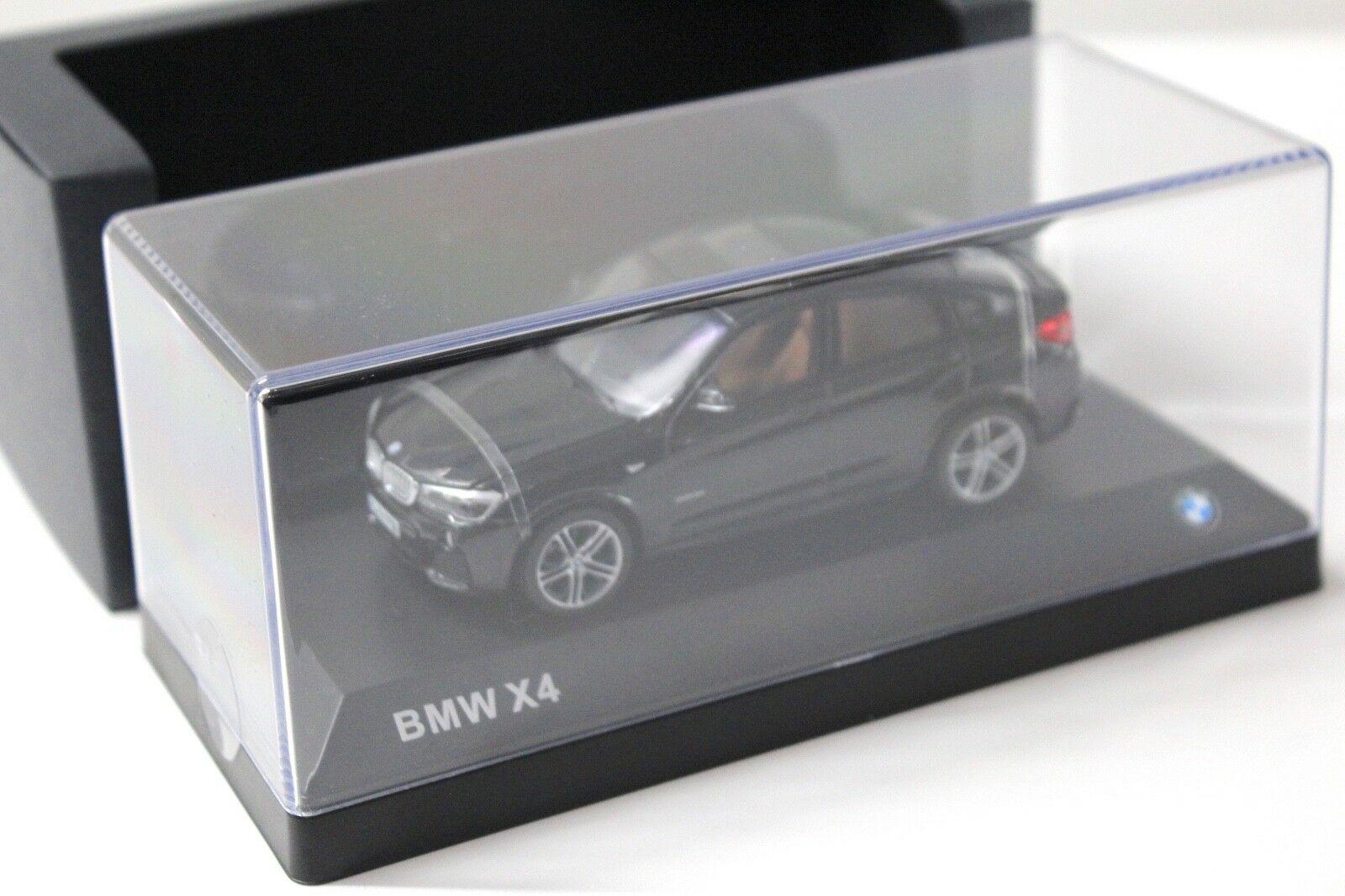 1:43 Herpa BMW X4 (F26) saphir black DEALER VERSION