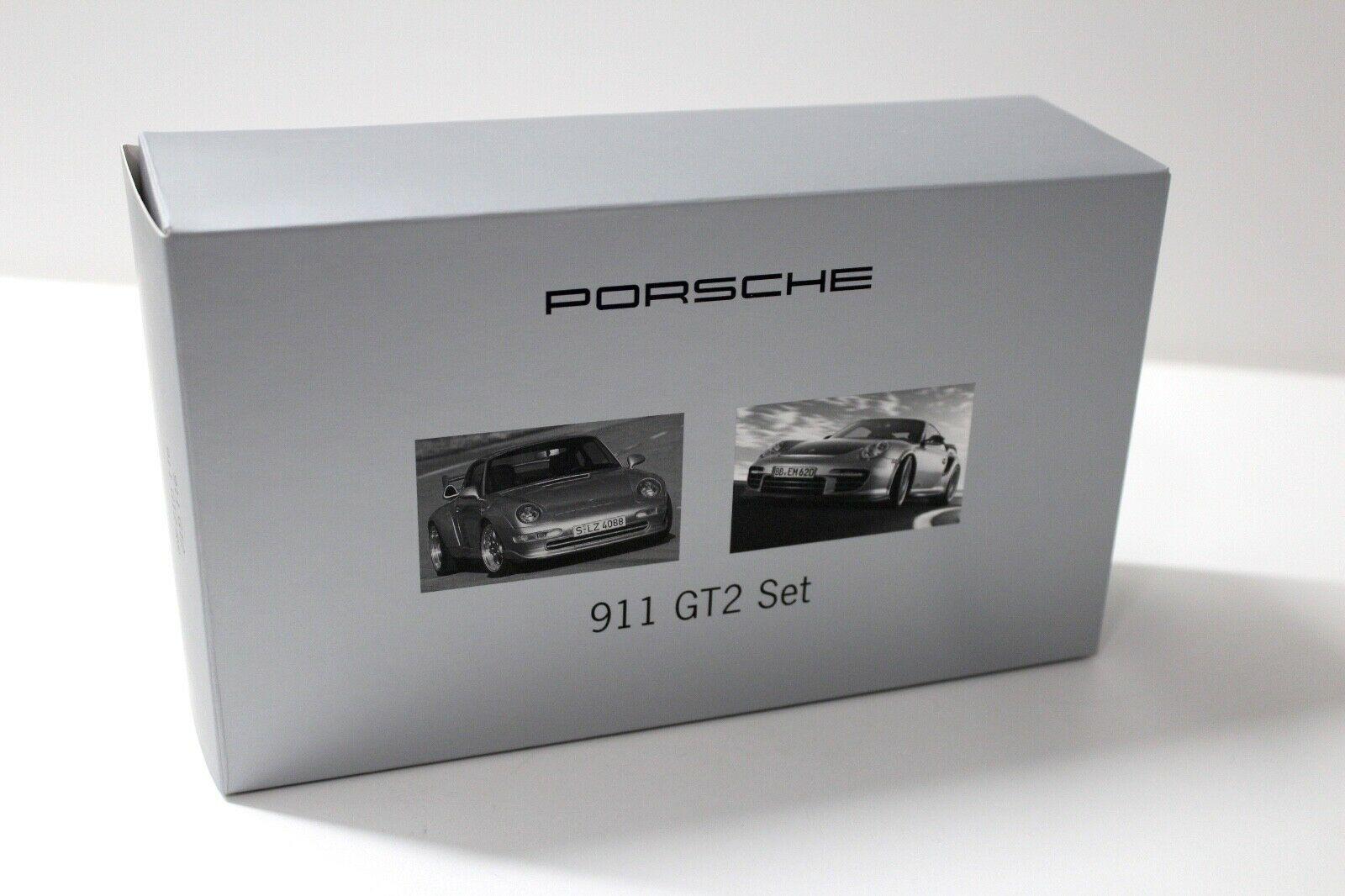 1:43 Minichamps Porsche 911 GT2 SET (993/997) DEALER VERSION