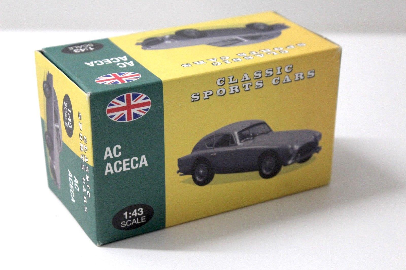 1:43 Atlas By Norev AC Aceca blue Classic Sport Cars blue