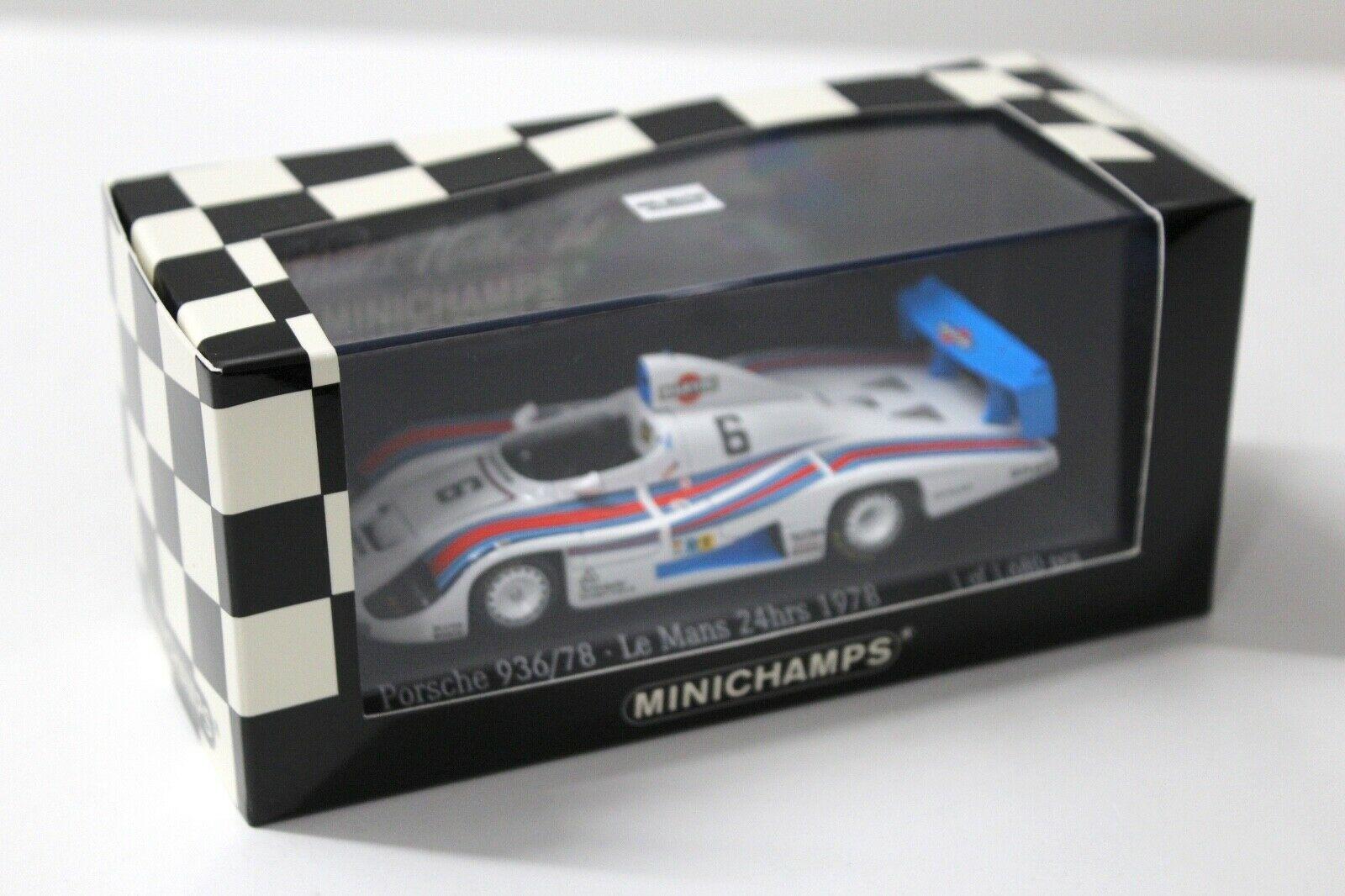 1:43 Minichamps Porsche 936/78 LM 24h MARTINI #6 Ickx white