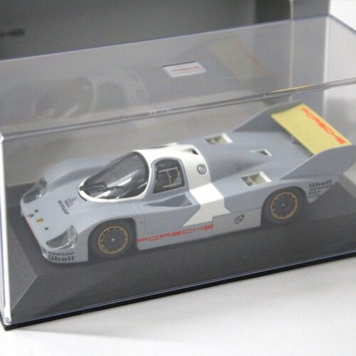 1:43 Minichamps Porsche 956K Roll Out Weissach grey DEALER VERSION