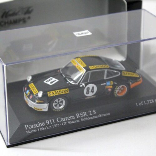 1:43 Minichamps Porsche 911 Carrera RSR 2.8 Monza #84 black
