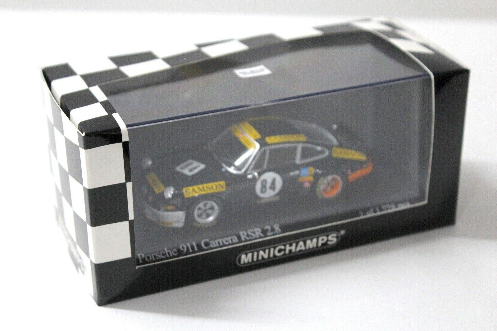 1:43 Minichamps Porsche 911 Carrera RSR 2.8 Monza #84 black