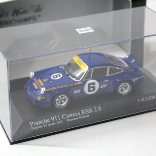 1:43 Minichamps Porsche 911 Carrera RSR 2.8 Sunoco #6 blue