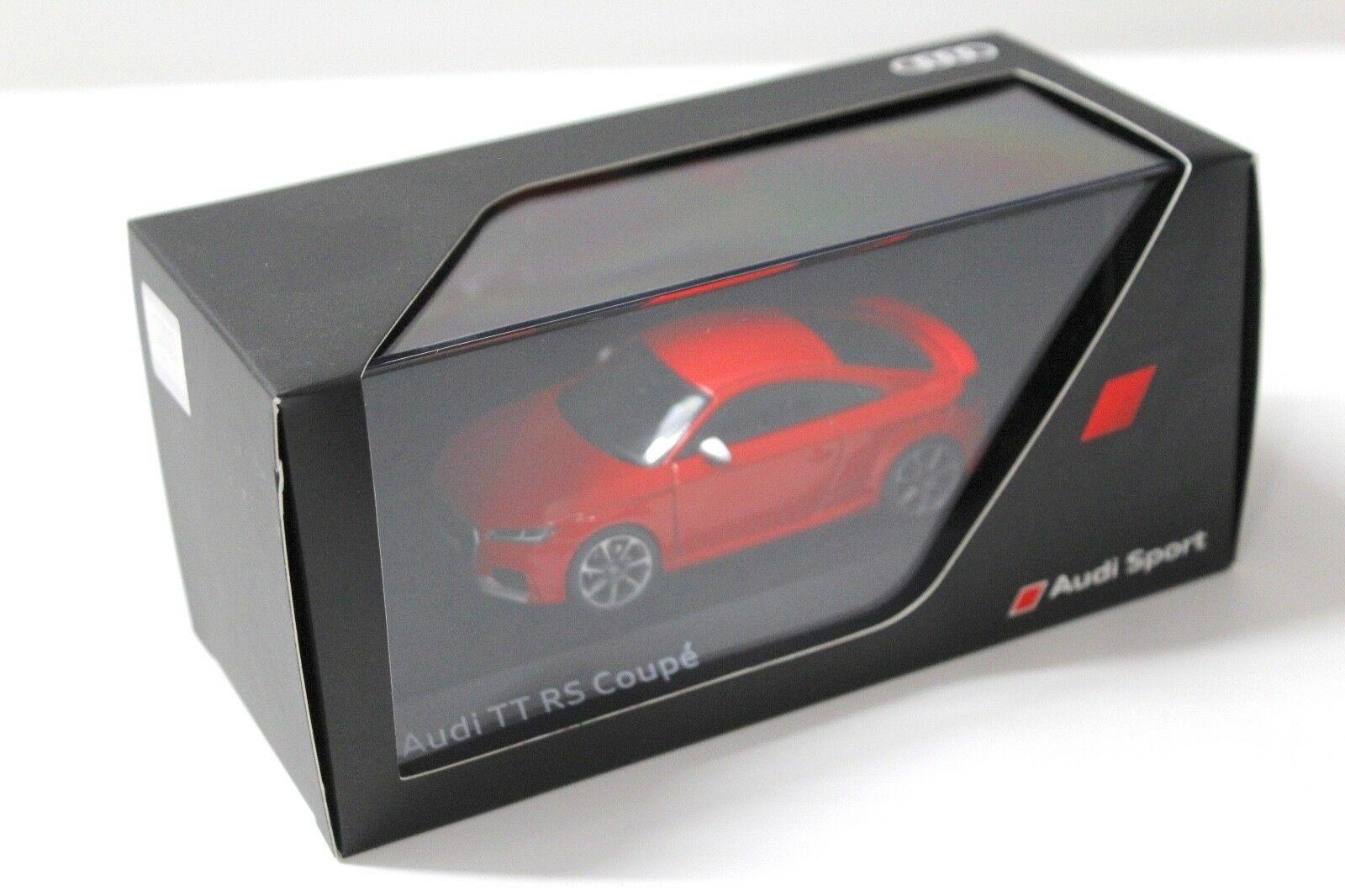 1:43 iScale Audi TT RS Coupe Catalunya red DEALER VERSION