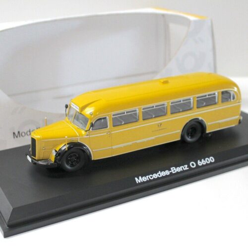 1:43 Schuco Mercedes O6600 Bus Deutsche Bundespost yellow