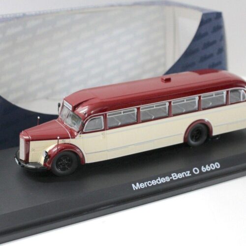 1:43 Schuco Mercedes O6600 Bus beige/ red