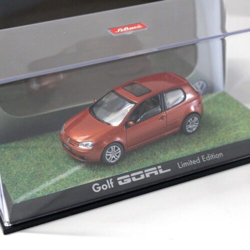 1:43 Schuco VW Golf V 5 Goal orange DEALER VERSION