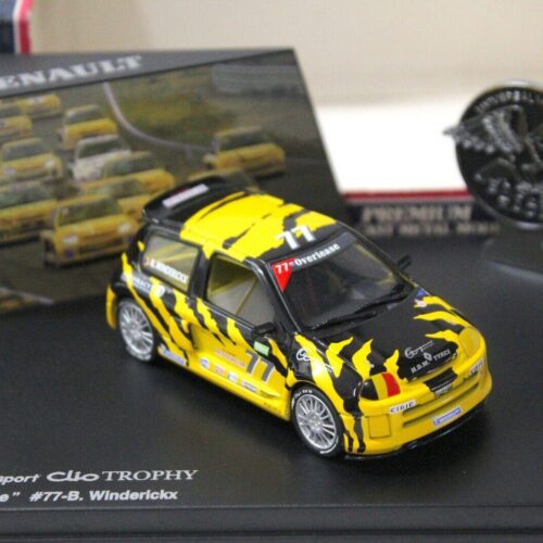 1:43 Eagle Renault Sport Clio Trophy Arrogance #77-B yellow