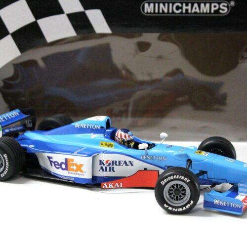1:18 Minichamps Benetton F1 A. Wurz 1998 #6