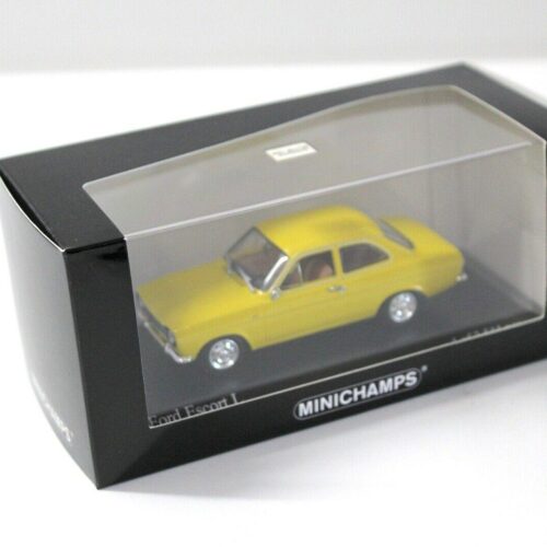 1:43 Minichamps Ford Escort L Daytona yellow 1971