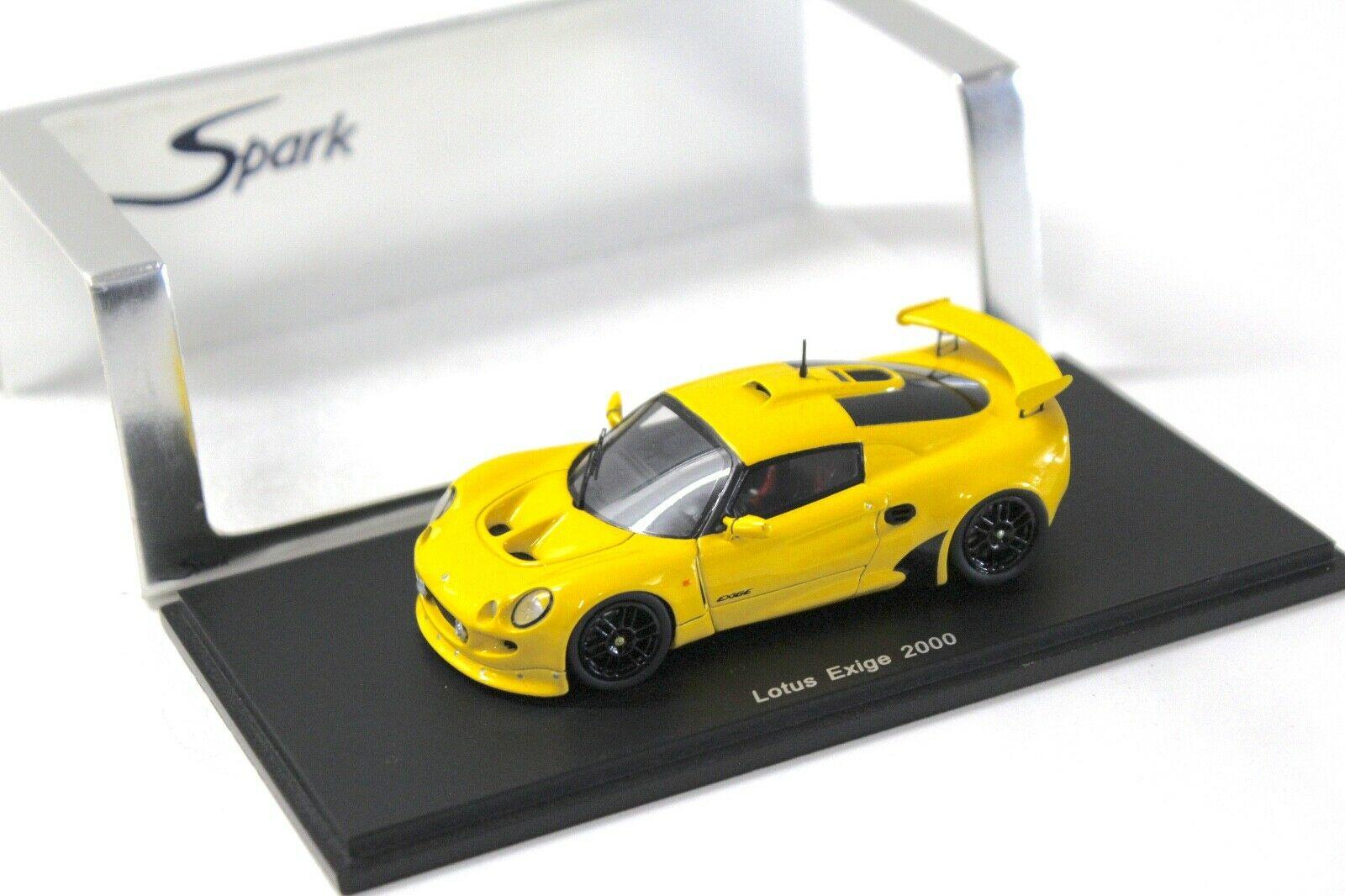 1:43 Spark Lotus Exige MK1 yellow 2000