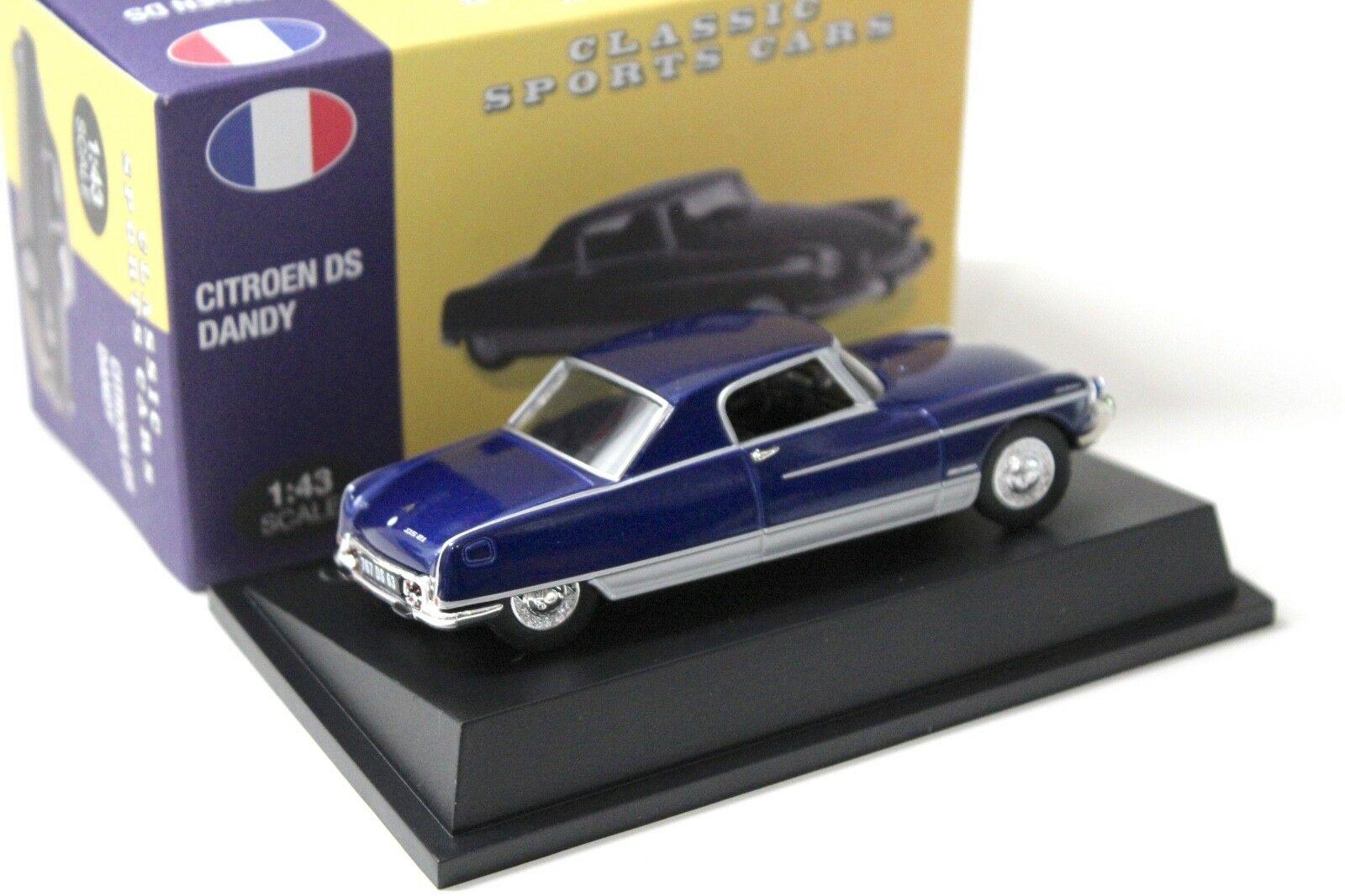 1:43 Atlas By Norev Citroen DS Coupe Le Dandy Classic blue