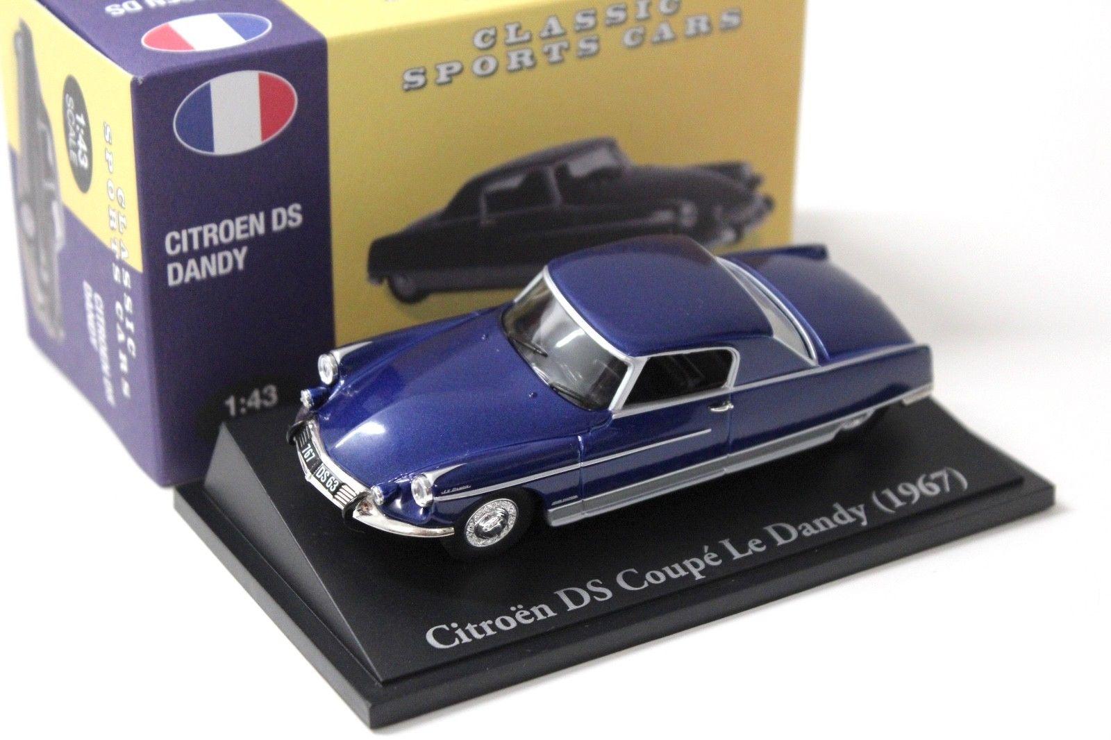 1:43 Atlas By Norev Citroen DS Coupe Le Dandy Classic blue