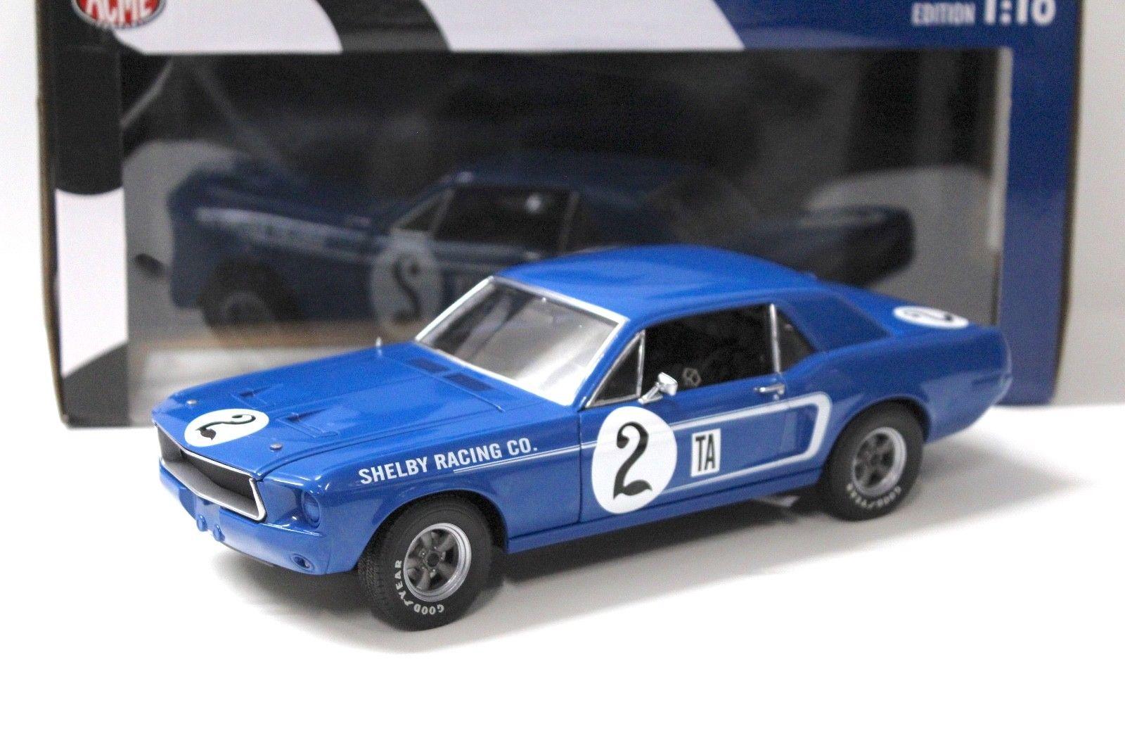 1:18 ACME Ford Dan Gurney Mustang #2 blue 1968 Shelby