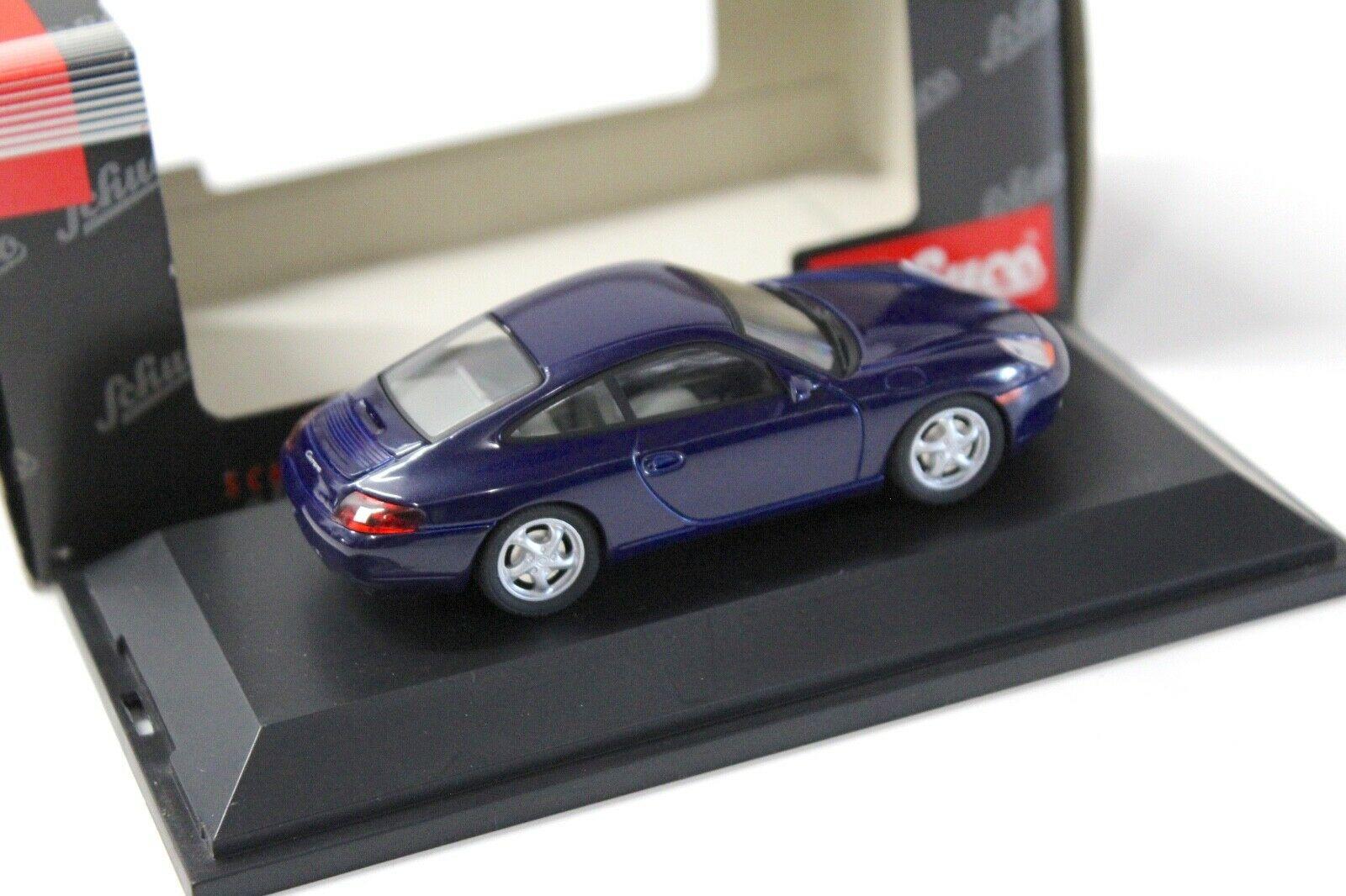 1:43 Schuco Porsche 911 (996) Coupe dark blue
