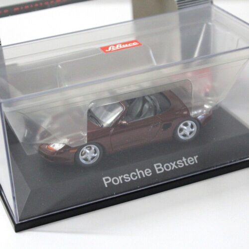 1:43 Schuco Porsche Boxster dark red