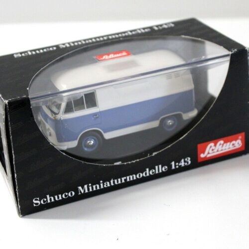 1:43 Schuco Ford Taunus Transit Kasten white/blue