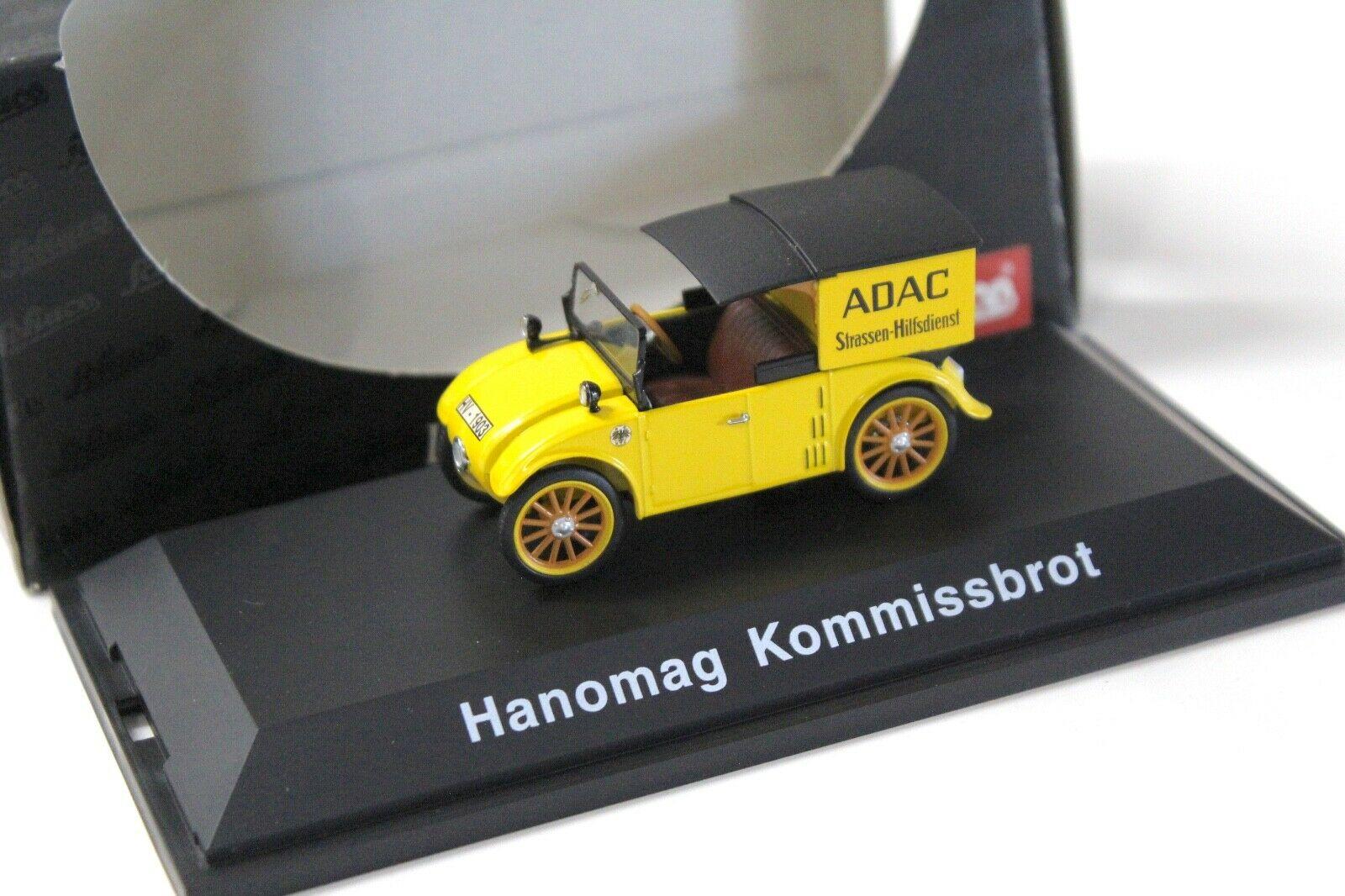 1:43 Schuco Hanomag Kommissbrot "ADAC" yellow