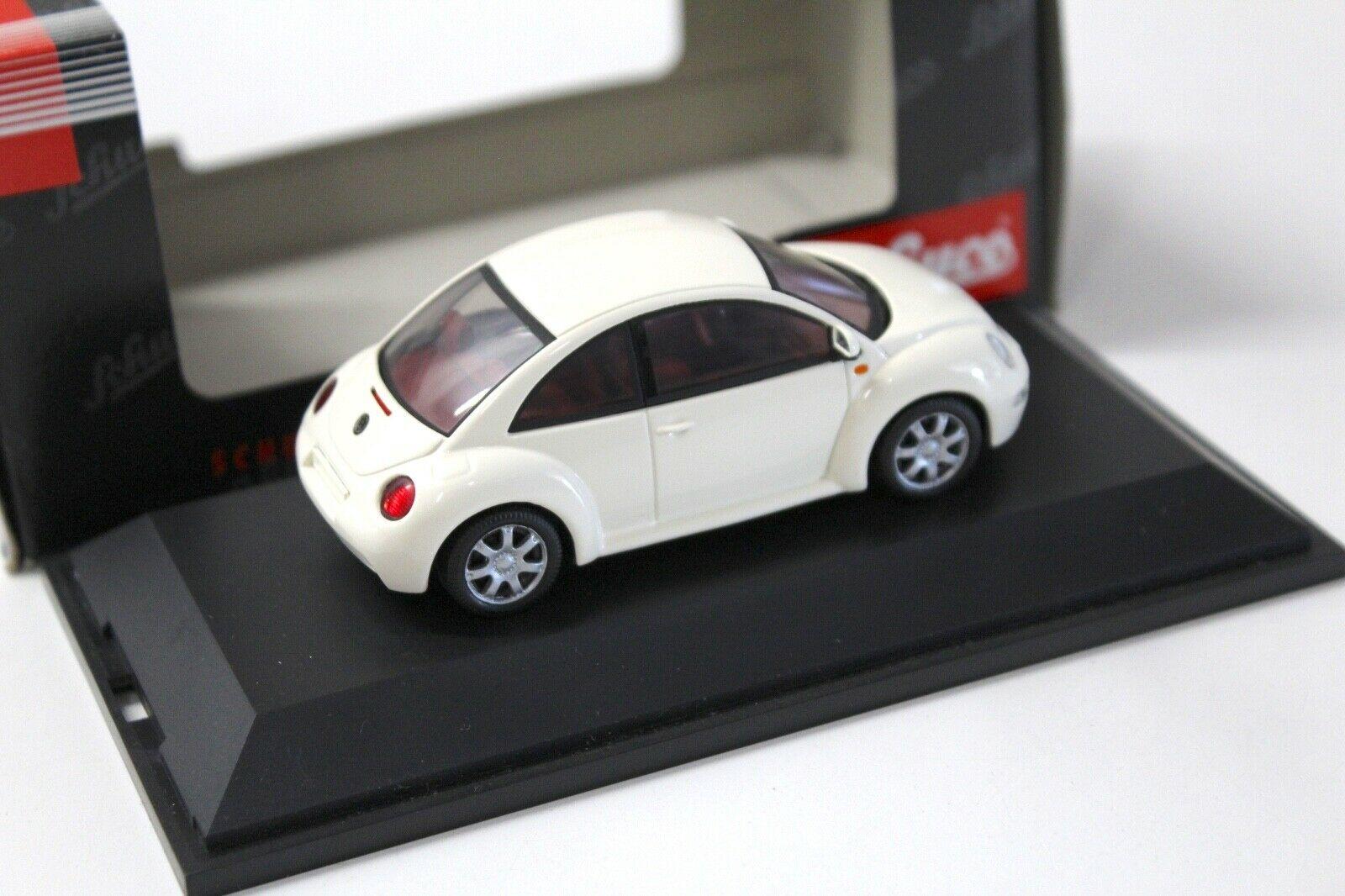1:43 Schuco VW New Beetle white