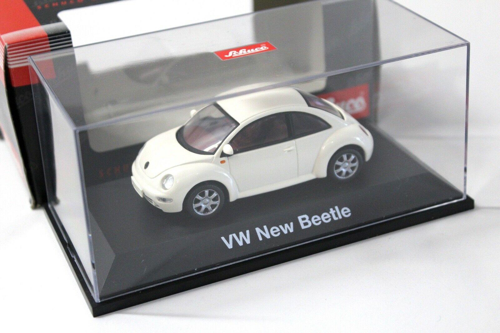 1:43 Schuco VW New Beetle white