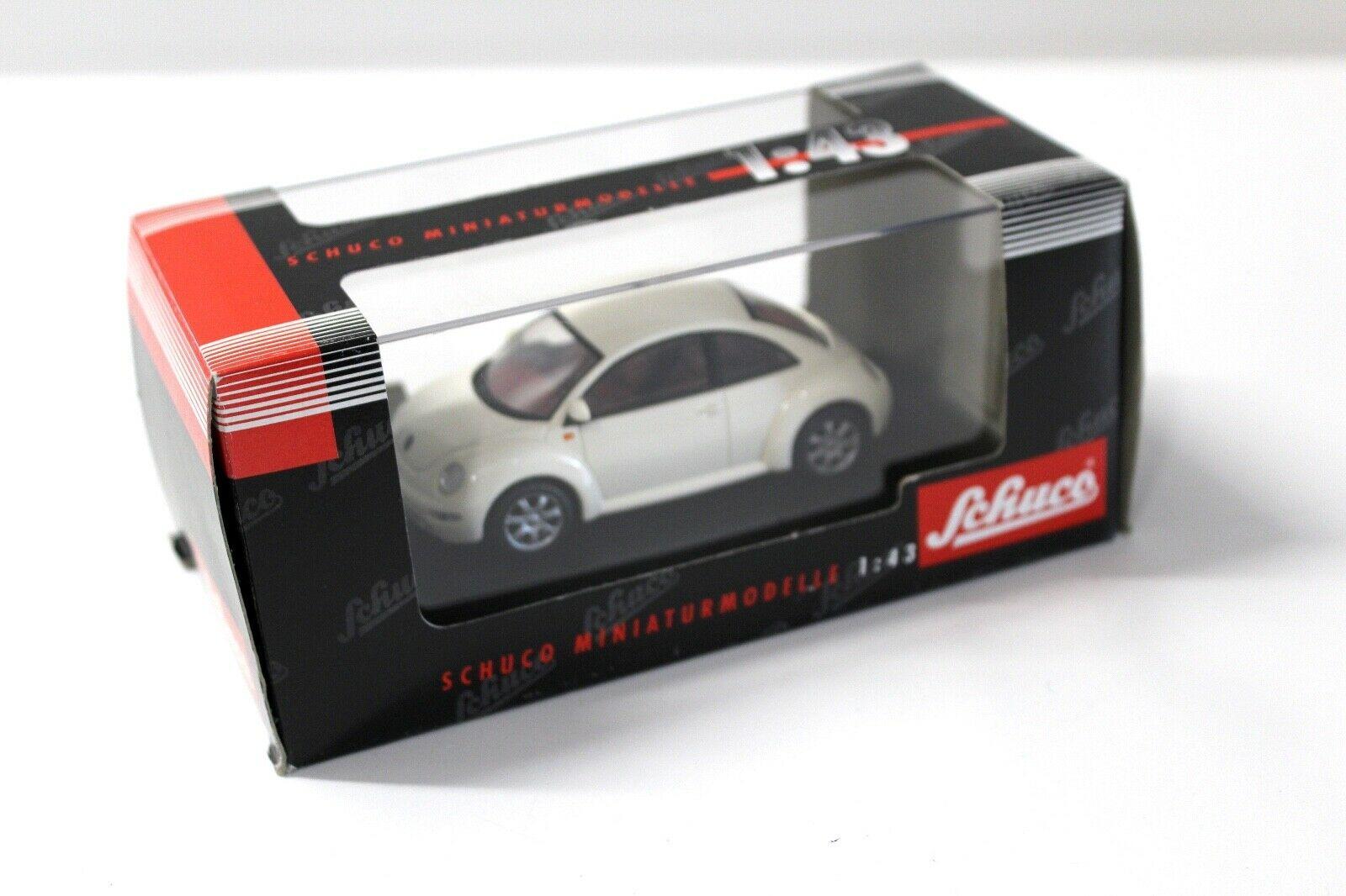 1:43 Schuco VW New Beetle white