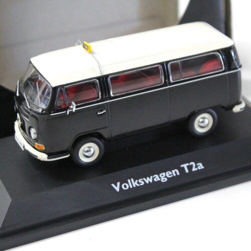 1:43 Schuco Volkswagen VW T2a TAXI black/beige