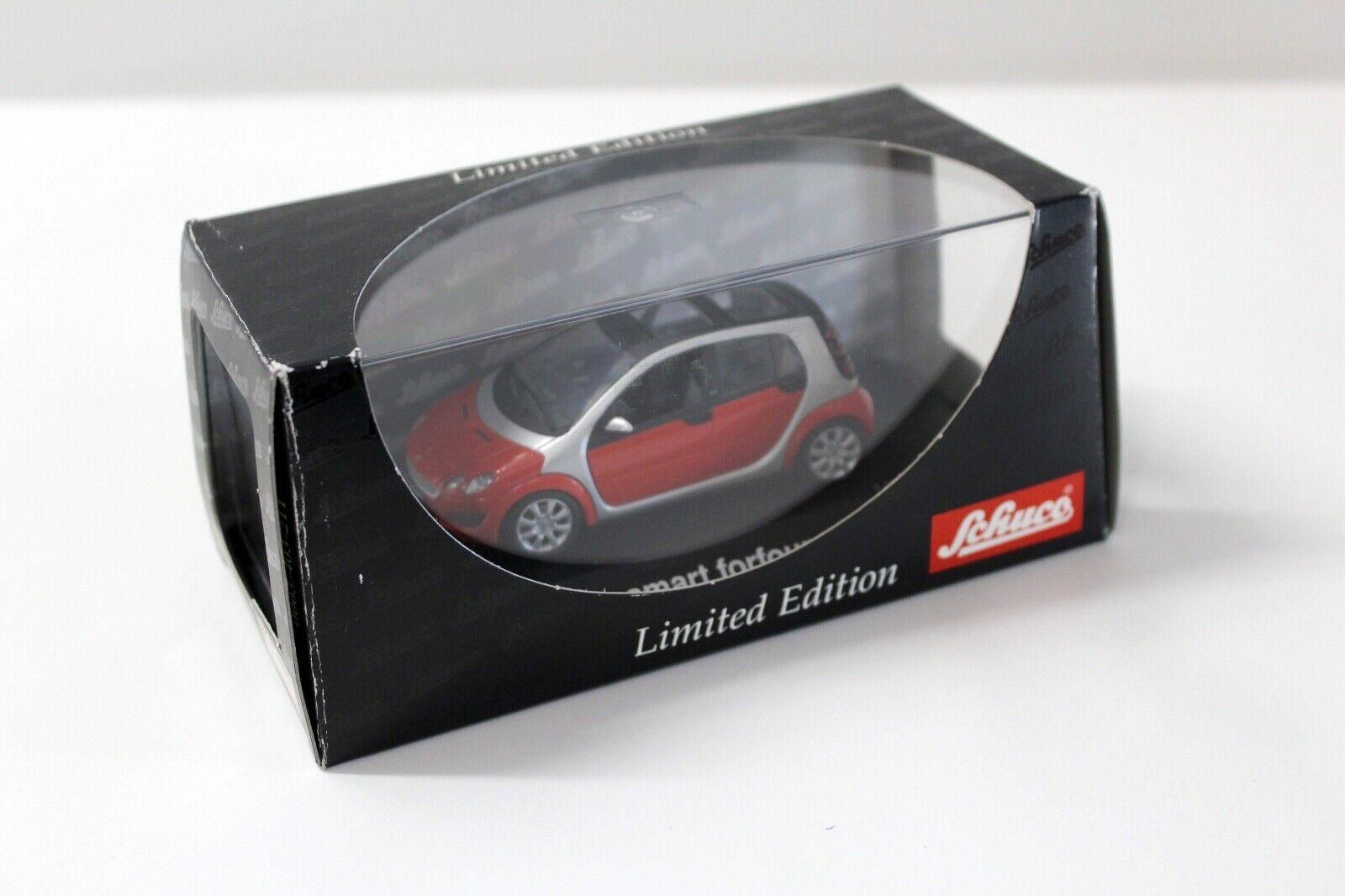 1:43 Schuco Smart Forfour red/silver