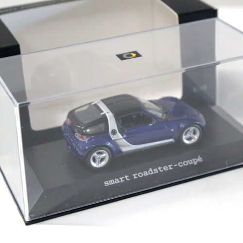 1:43 Minichamps Smart Roadster Coupe blue DEALER VERSION