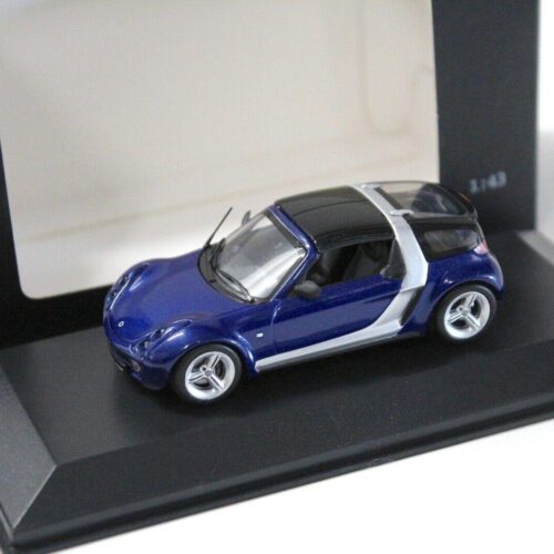 1:43 Minichamps Smart Roadster Coupe blue DEALER VERSION