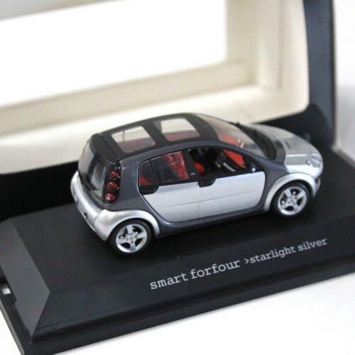 1:43 Schuco Smart Forfour Starlight silver DEALER VERSION