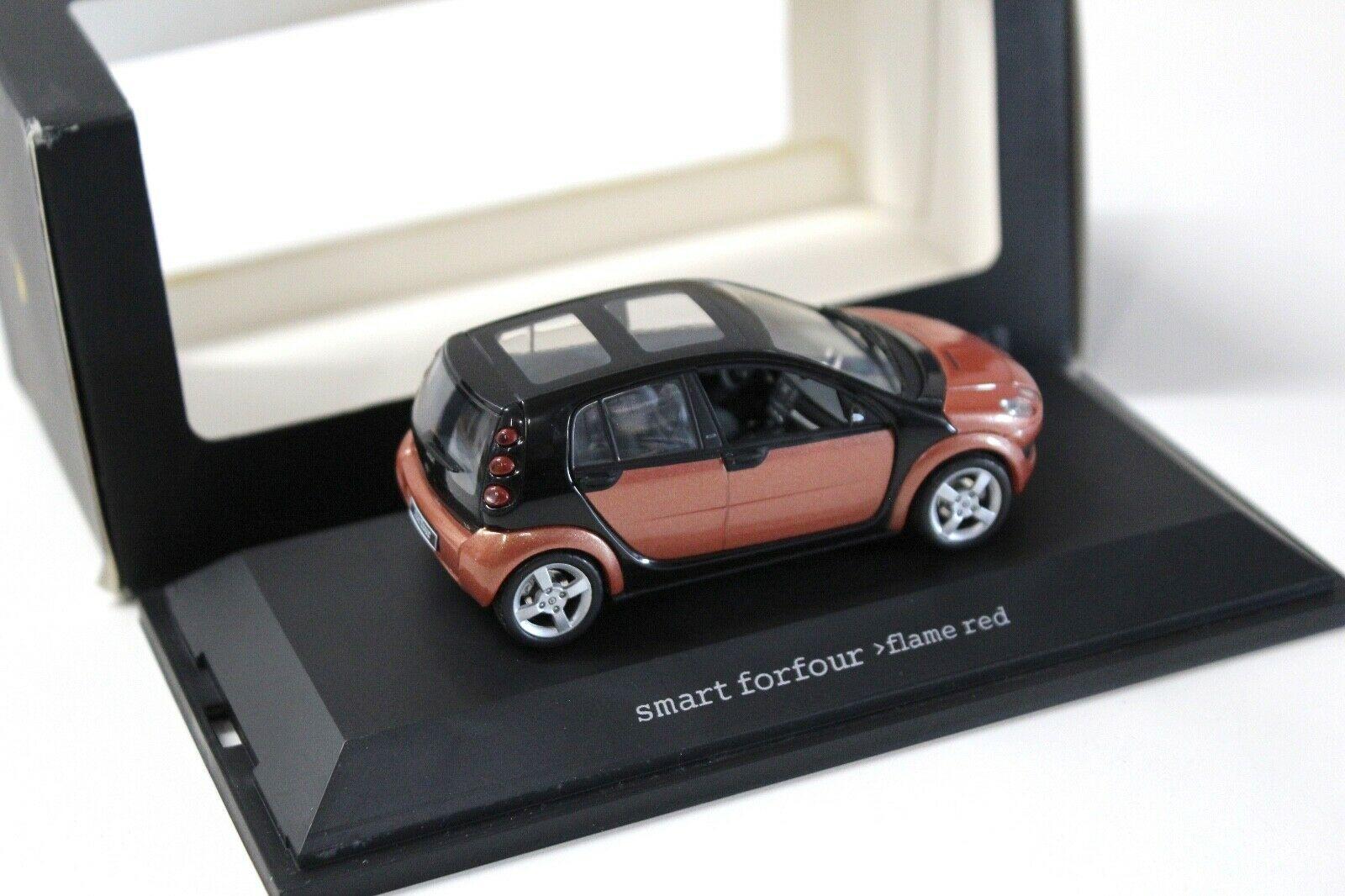 1:43 Schuco Smart Forfour Flame red DEALER VERSION