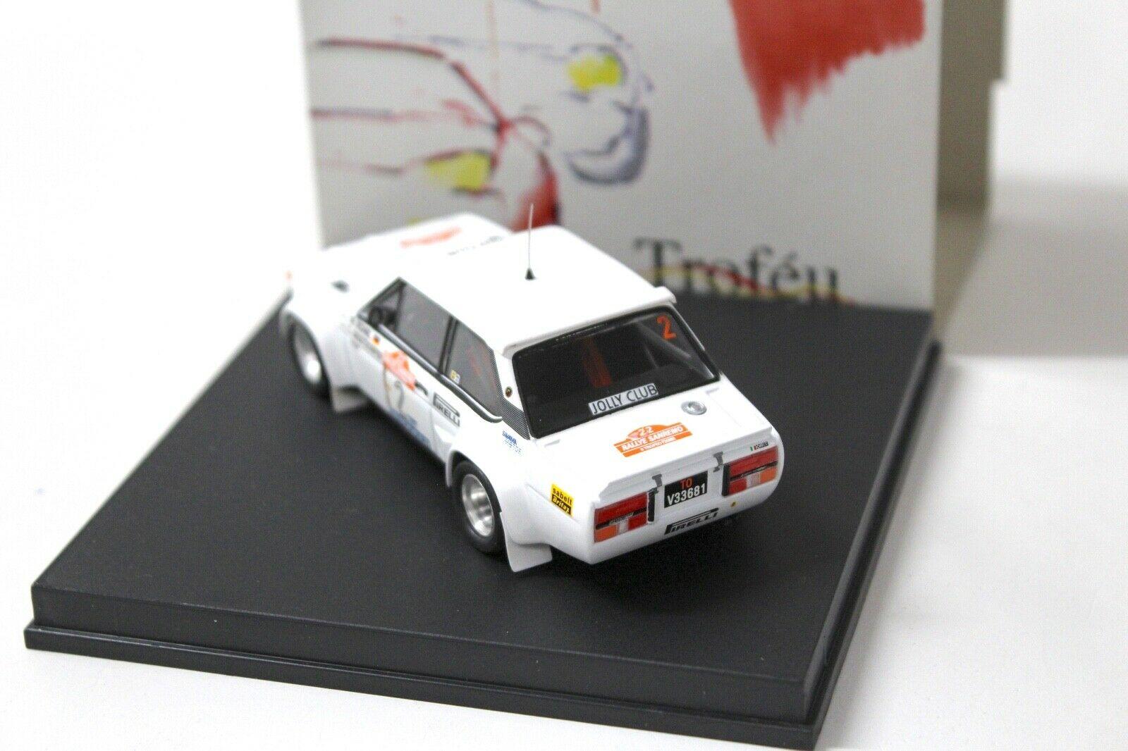 1:43 Trofeu Fiat 131 Abarth Rallye San Remo Röhrl #2 white