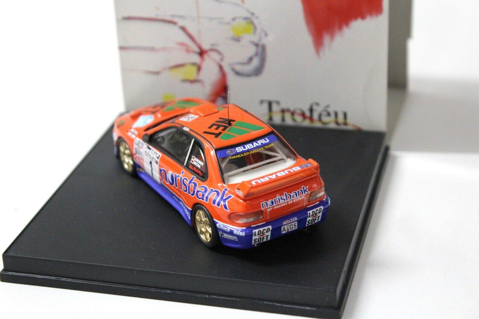 1:43 Trofeu Subaru Impreza WRC First ADAC Rallye Oberl #1 orange