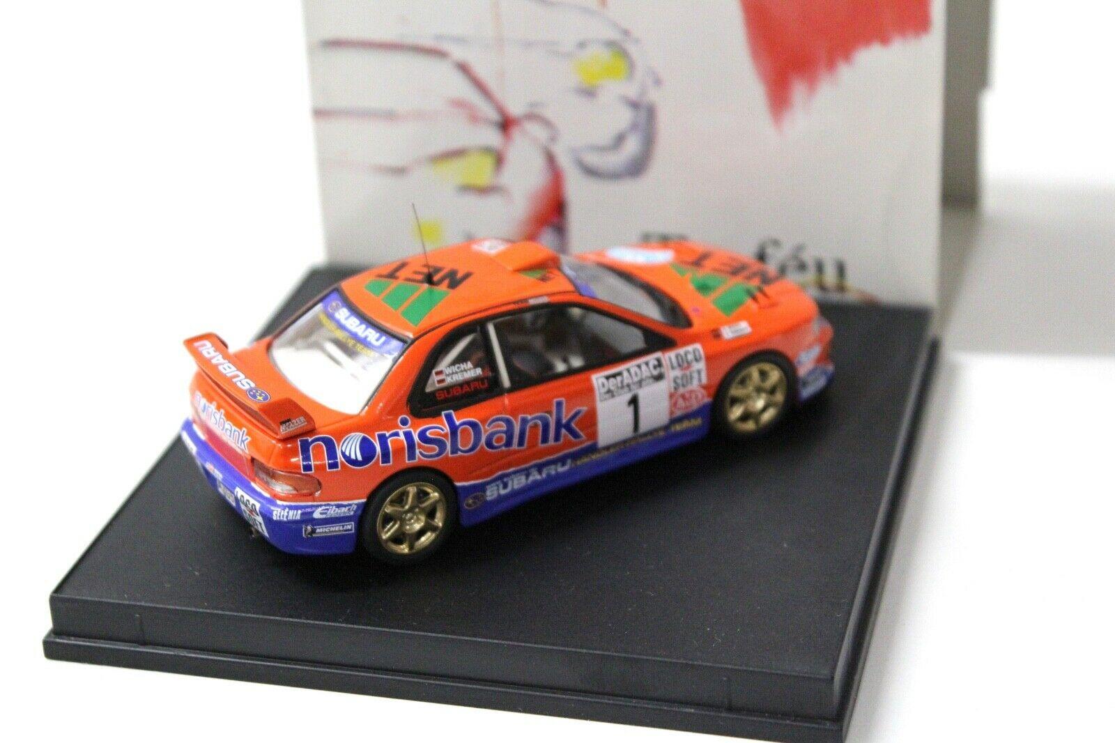 1:43 Trofeu Subaru Impreza WRC First ADAC Rallye Oberl #1 orange