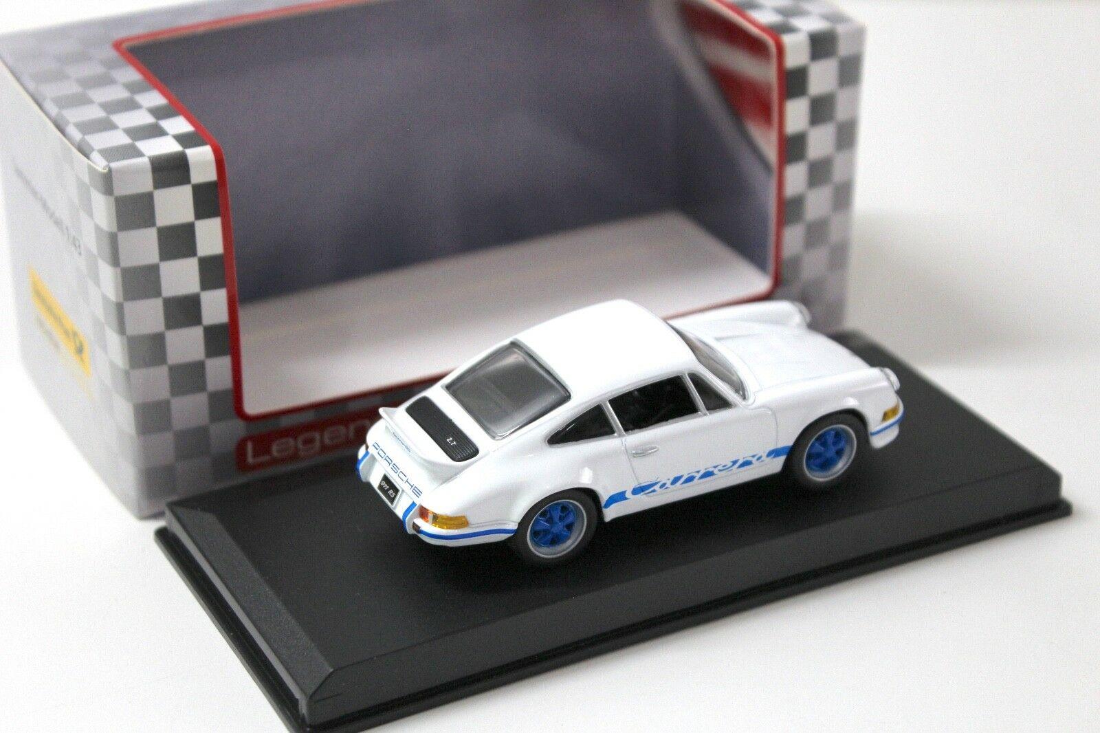 1:43 High Speed Porsche 911 Carrera RS 2.7 white/ blue